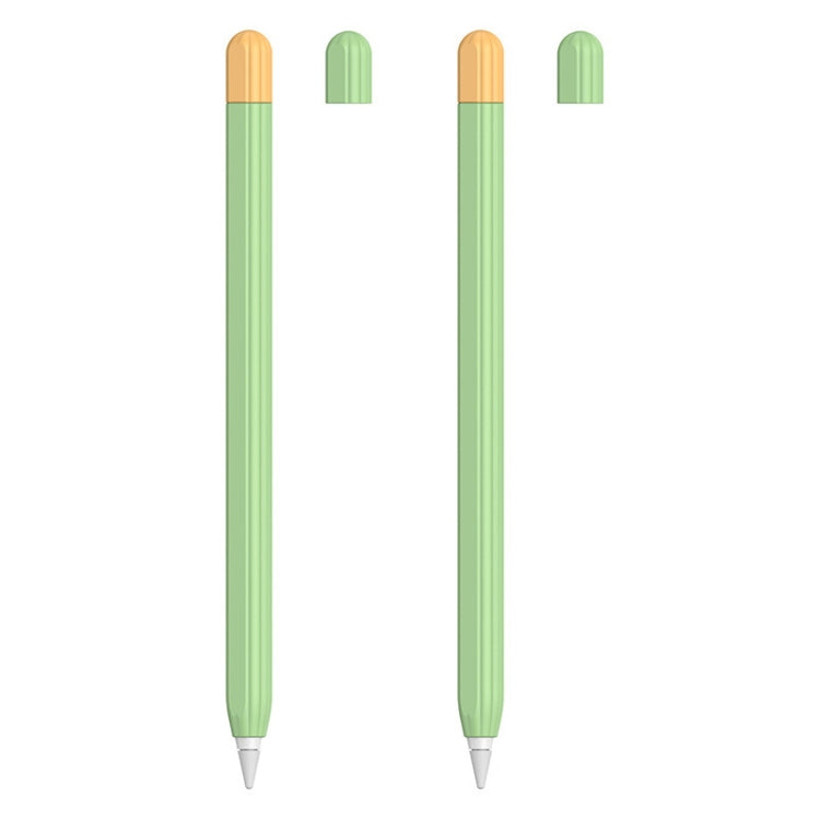 2 ชุด 5 ใน 1 ฝาครอบป้องกันซิลิโคนสไตลัส + ฝาครอบปากกาสองสี + ชุดปลอกปากกา 2 อัน, For Apple Pencil 1 (Orange), For Apple Pencil 1 (Matcha Green), For Apple Pencil 1 (Pink), For Apple Pencil 1 (Black), For Apple Pencil 1 (Blue)                           ...