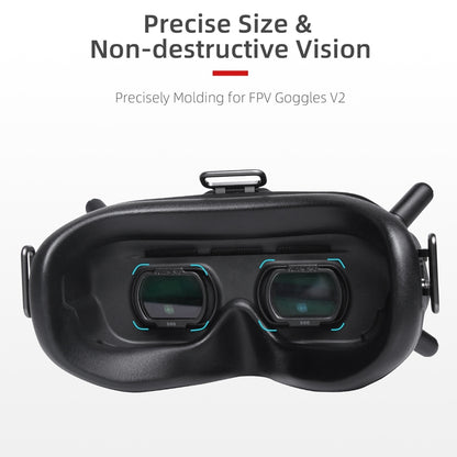 Sunnylife FV-Q9334 2 PCS เลนส์สายตาสั้นแก้สายตาเอียงสายตาสั้นสำหรับ DJI FPV Goggles V2, 100 Degree, 150 Degree, 200 Degree, 250 Degree, 300 Degree, 350 Degree, 400 Degree, 450 Degree, 500 Degree, 550 Degree, 600 Degree, 700 Degree, 800 Degree