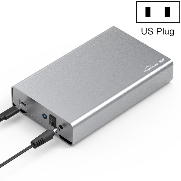 Blueendless U35Q 3.5 นิ้ว Full Metal Mobile Hard Disk Box Type-C/Usb3.0 SATA Serial Desktop PC External Hard Disk Box, US Plug (USB 3.0 ), EU Plug (USB 3.0 ), UK Plug (USB 3.0 ), AU Plug (USB 3.0 ), US Plug (TYPE-C), EU Plug (TYPE-C), UK Plug (TYPE-C) ...