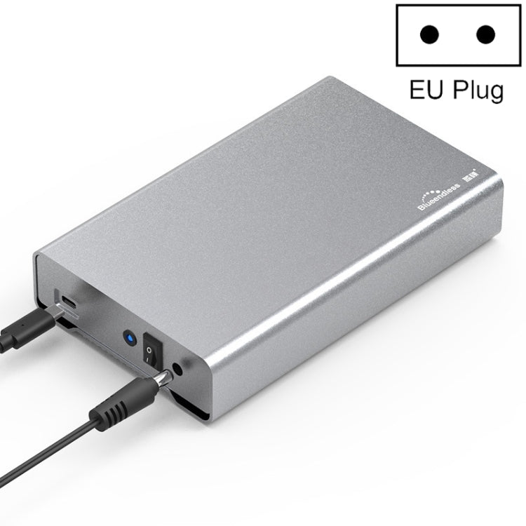 Blueendless U35Q 3.5 นิ้ว Full Metal Mobile Hard Disk Box Type-C/Usb3.0 SATA Serial Desktop PC External Hard Disk Box, US Plug (USB 3.0 ), EU Plug (USB 3.0 ), UK Plug (USB 3.0 ), AU Plug (USB 3.0 ), US Plug (TYPE-C), EU Plug (TYPE-C), UK Plug (TYPE-C) ...