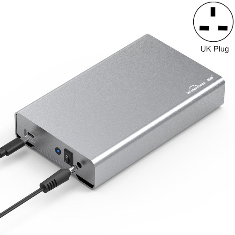 Blueendless U35Q 3.5 นิ้ว Full Metal Mobile Hard Disk Box Type-C/Usb3.0 SATA Serial Desktop PC External Hard Disk Box, US Plug (USB 3.0 ), EU Plug (USB 3.0 ), UK Plug (USB 3.0 ), AU Plug (USB 3.0 ), US Plug (TYPE-C), EU Plug (TYPE-C), UK Plug (TYPE-C) ...