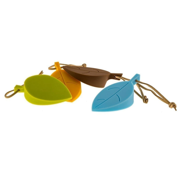 2 PCS Creative Leaf ซิลิโคนประตูเด็ก Anti-pinch Security ประตู Crash Pad