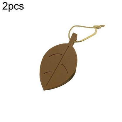 2 PCS Creative Leaf ซิลิโคนประตูเด็ก Anti-pinch Security ประตู Crash Pad