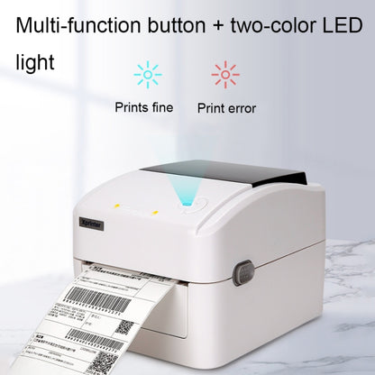 Xprinter XP-420B 108mm Express Order Printer เครื่องพิมพ์ฉลากกาวในตัวแบบใช้ความร้อน, USB+Bluetooth, USB+WIFI, USB+LAN Port