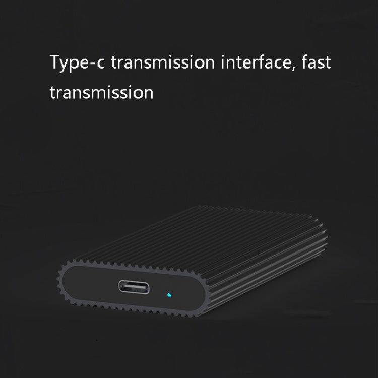 กล่องฮาร์ดดิสก์มือถือ Blueendless M3T MSATA TYPE-C Transfer USB3.1 Notebook Solid Hard Disk Box, Blueendless