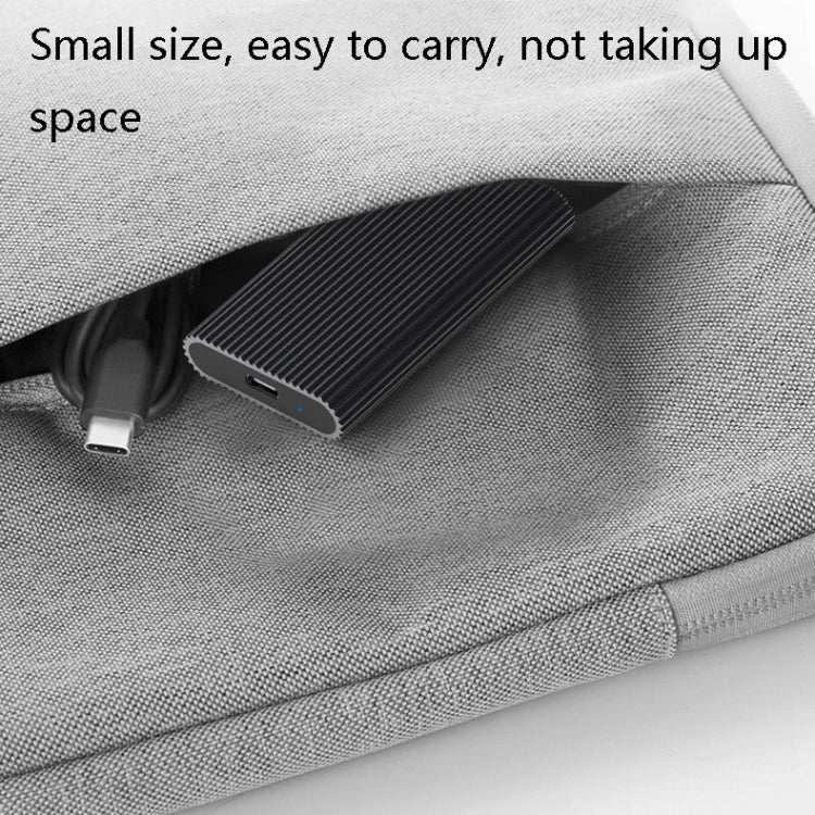 กล่องฮาร์ดดิสก์มือถือ Blueendless M3T MSATA TYPE-C Transfer USB3.1 Notebook Solid Hard Disk Box, Blueendless