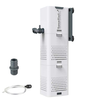 SunsunXiaoli Fish Tank Water Pump Small 3 In 1 Aquarium Circulating Filter Circulation Pump, ปลั๊ก CN, 6W 500F, 15W 1000F