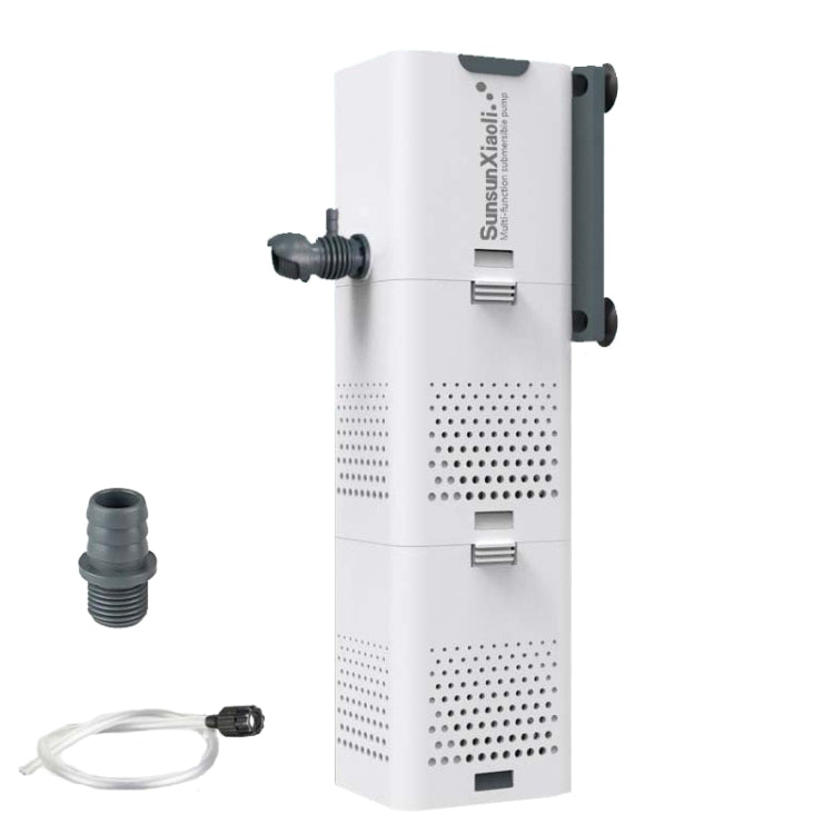SunsunXiaoli Fish Tank Water Pump Small 3 In 1 Aquarium Circulating Filter Circulation Pump, ปลั๊ก CN, 6W 500F, 15W 1000F