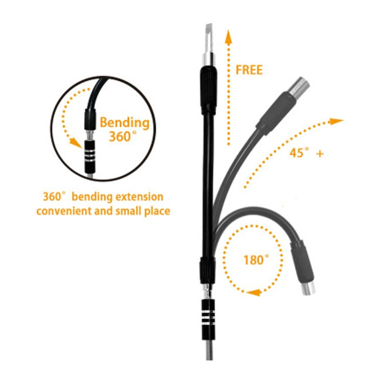 Obadun 9802B 52 in 1 อลูมิเนียมอัลลอยด์จับฮาร์ดแวร์เครื่องมือไขควงชุดบ้านแม่นยำไขควงเครื่องมือถอดชิ้นส่วนโทรศัพท์มือถือ, Obadun 9802B(Orange), Obadun 9802B(Yellow)