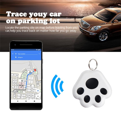 2 PCS HYC-09 Dog Paw Bluetooth Anti-Lost Device Pet Tracking Locator Keychain Smart Search Alarm สองทาง, Dog Paw Black, Dog Paw White, Dog Paw Light Blue, Dog Paw Green, Dog Paw Pink, Dog Paw Red, Dog Paw Dark Blue, Dog Paw Dark Gray