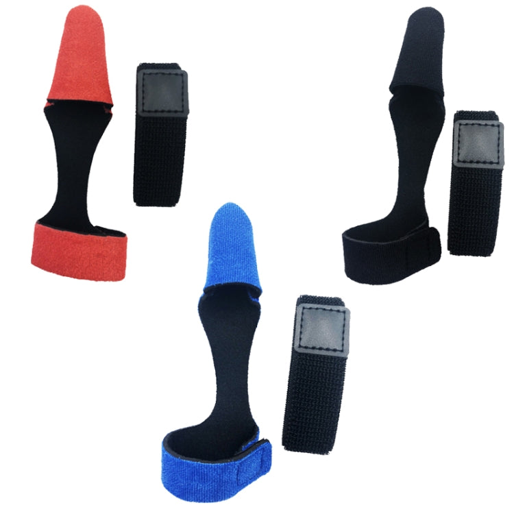 3 PCS Fish Rod ป้องกันฝาครอบยืดหยุ่นสูง Pole Guard Cap + ชุดสายรัดเฆี่ยน, Red, Black, Blue