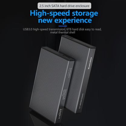 Blueendless 2.5 นิ้ว Mobile Hard Disk Box SATA Serial Port USB3.0 เครื่องมือฟรี SSD สไตล์:, MR23F -A Port, MR23F-C Port, MR23G -A Port