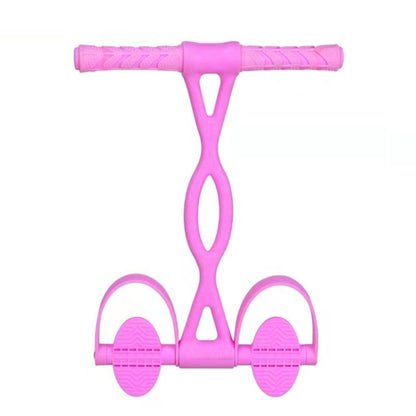 Home Fitness Pedal Tensioner Sit-Up Aid เชือกยางยืดมัลติฟังก์ชั่น, ข้อมูลจำเพาะ:, Little Waist Crystal (Pink), Little Waist Crystal (Blue), Little Waist Crystal (Purple), Enhanced Crystal (Pink), Enhanced Crystal (Blue), Enhanced Crystal (Purple)