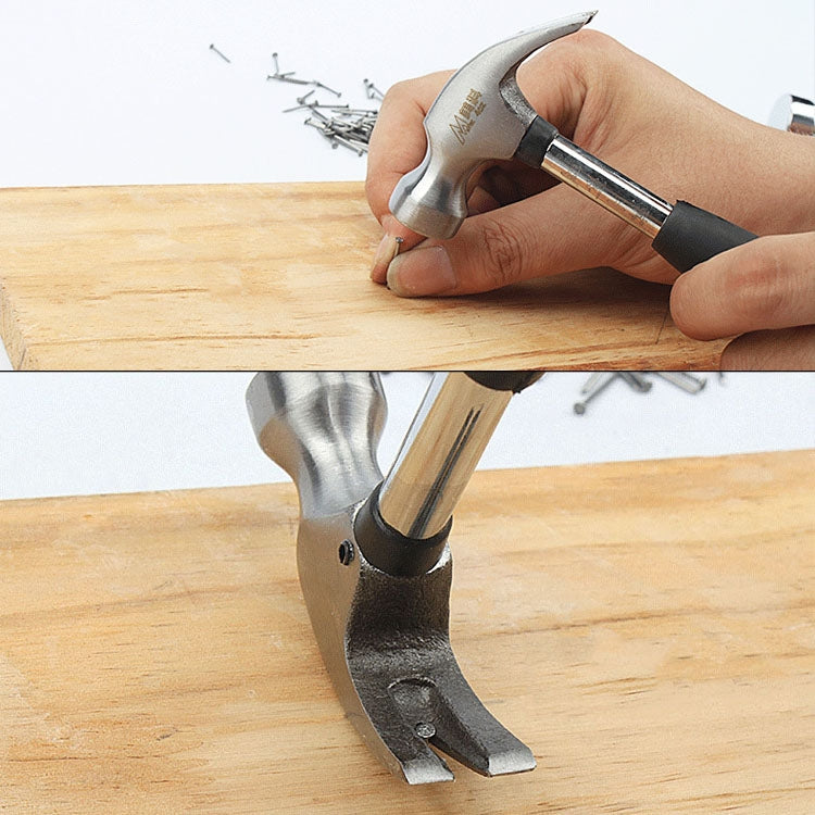 2 PCS MYTEC Mini Multi-Functional Hammer Hardware Tools Home Escape Claw Hammer, สไตล์:, Electroplated Version, Polished  Version, Mini  Version