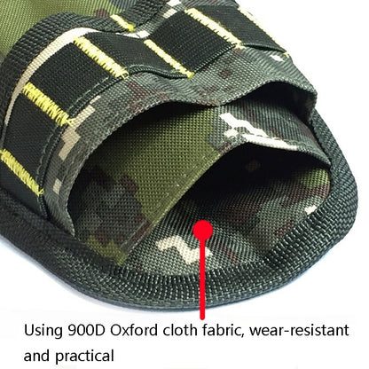 900D Oxford Cloth Kit กระเป๋าคาดเอว กระเป๋าเก็บช่างไฟฟ้า, Black Red Line + Belt, Black Red Line