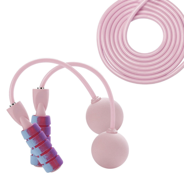 ฟิตเนส เผาผลาญไขมัน ออกกำลังกาย เชือกกระโดดไร้สายพร้อมลูกบอลน้ำหนัก, Cordless Cherry Pink, Cordless Mint Green, Cherry Pink + Long Rope, Mint Green + Long Rope