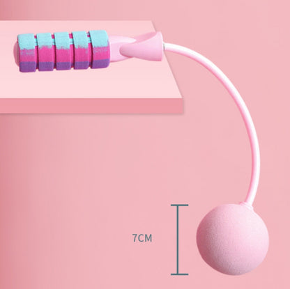 ฟิตเนส เผาผลาญไขมัน ออกกำลังกาย เชือกกระโดดไร้สายพร้อมลูกบอลน้ำหนัก, Cordless Cherry Pink, Cordless Mint Green, Cherry Pink + Long Rope, Mint Green + Long Rope