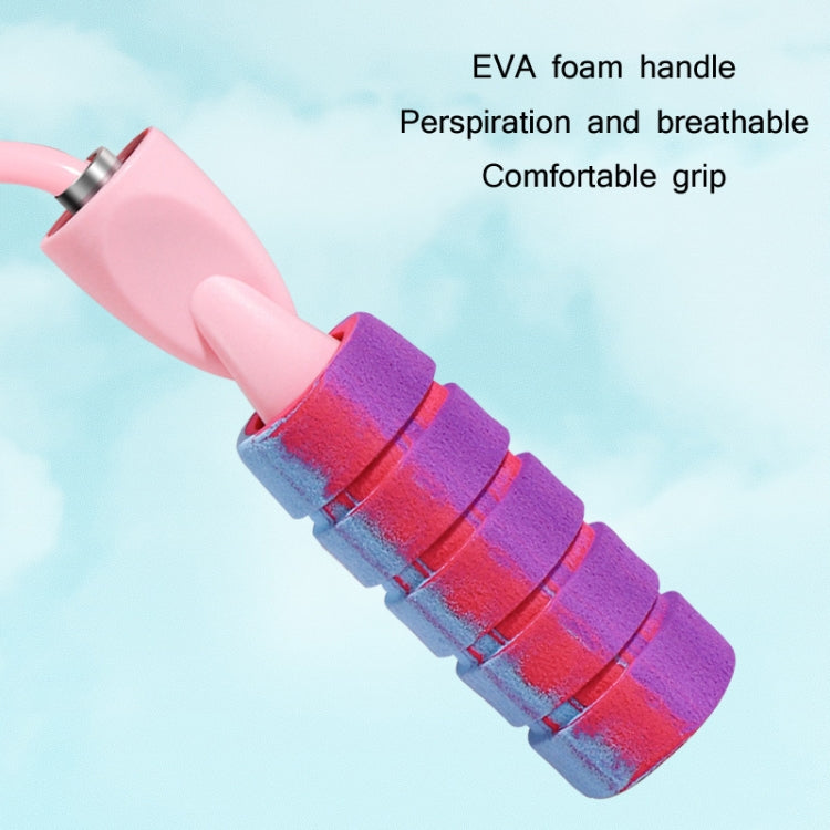 ฟิตเนส เผาผลาญไขมัน ออกกำลังกาย เชือกกระโดดไร้สายพร้อมลูกบอลน้ำหนัก, Cordless Cherry Pink, Cordless Mint Green, Cherry Pink + Long Rope, Mint Green + Long Rope