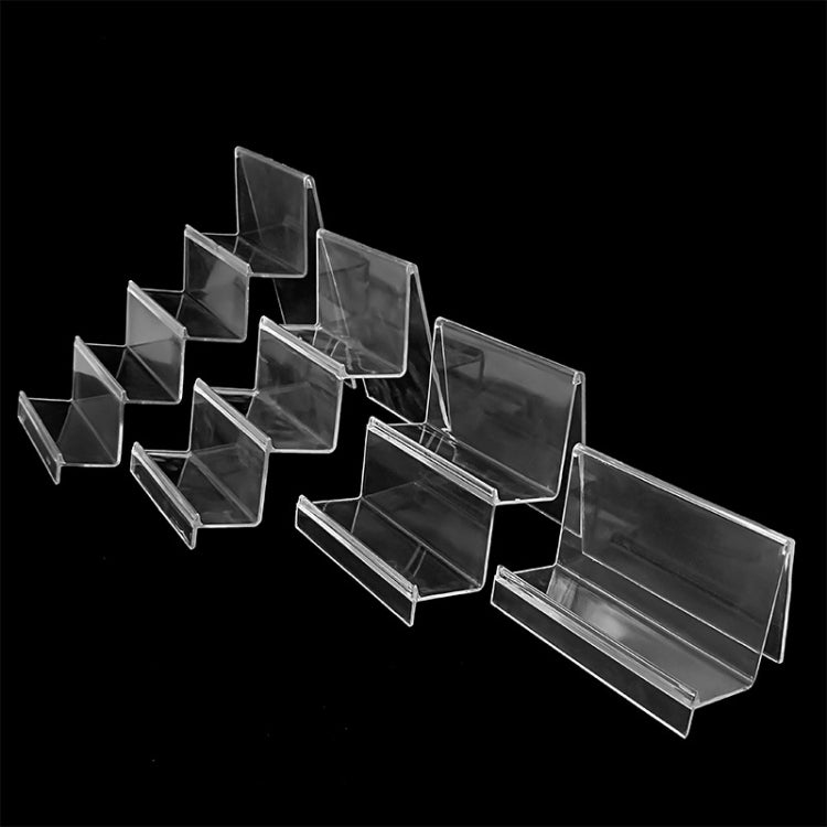 10 PCS ที่ใส่กระเป๋าสตางค์โปร่งใสแบบหนาที่วางโทรศัพท์พลาสติกหน้ากากแสดงขาตั้งเคาน์เตอร์แสดงขาตั้ง,Specification:, No. 3 1 Layer, No. 3 2 Layer, No. 3 3 Layer, No. 3 4 Layer, No. 4 1 Layer, No. 4 2 Layer, No. 4 3 Layer, No. 4 4 Layer