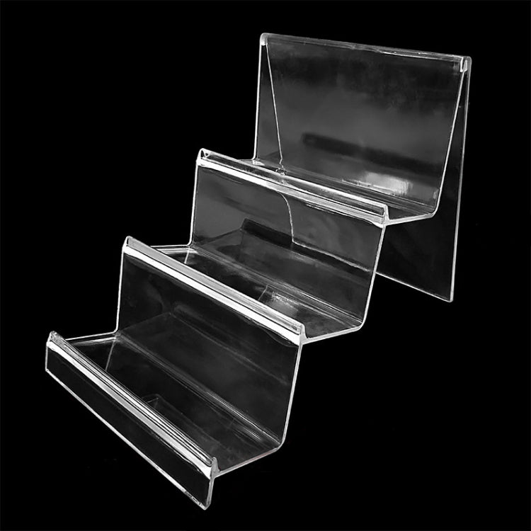 10 PCS ที่ใส่กระเป๋าสตางค์โปร่งใสแบบหนาที่วางโทรศัพท์พลาสติกหน้ากากแสดงขาตั้งเคาน์เตอร์แสดงขาตั้ง,Specification:, No. 3 1 Layer, No. 3 2 Layer, No. 3 3 Layer, No. 3 4 Layer, No. 4 1 Layer, No. 4 2 Layer, No. 4 3 Layer, No. 4 4 Layer