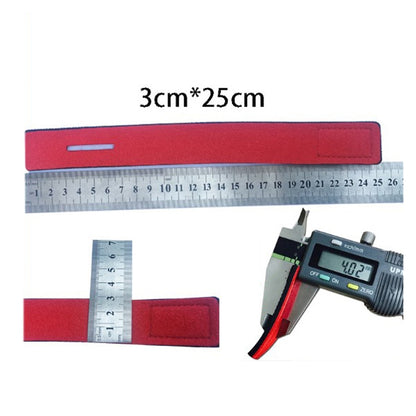 6 PCS Neoprene Non-Slip Fishing Rod Strap สายรัดคันเบ็ดแบบยืดหยุ่น