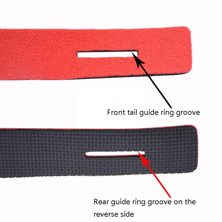 6 PCS Neoprene Non-Slip Fishing Rod Strap สายรัดคันเบ็ดแบบยืดหยุ่น