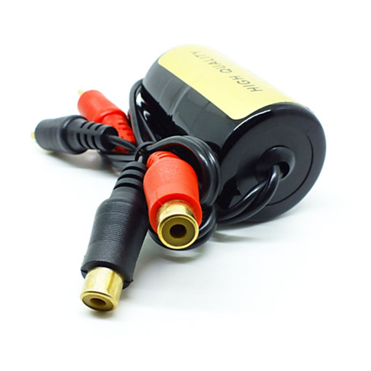 ตัวกรองเสียง RCA ช่วยลดเสียง-เสียงยกเสียงตัวกรองเสียงรถยนต์, RCA Audio Filter