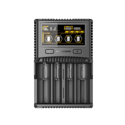 NITECORE 4-Slot Smart LCD Fast Charger, SC4