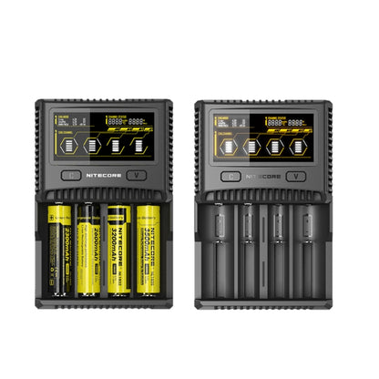 NITECORE 4-Slot Smart LCD Fast Charger, SC4