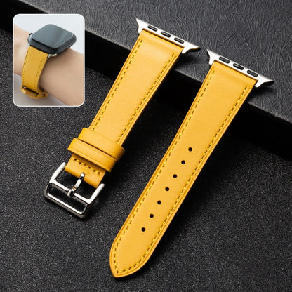 สายนาฬิกาหนังวัวธุรกิจ, For Apple Watch Series 6&SE&5&4 44mm / 3&2&1 42mm