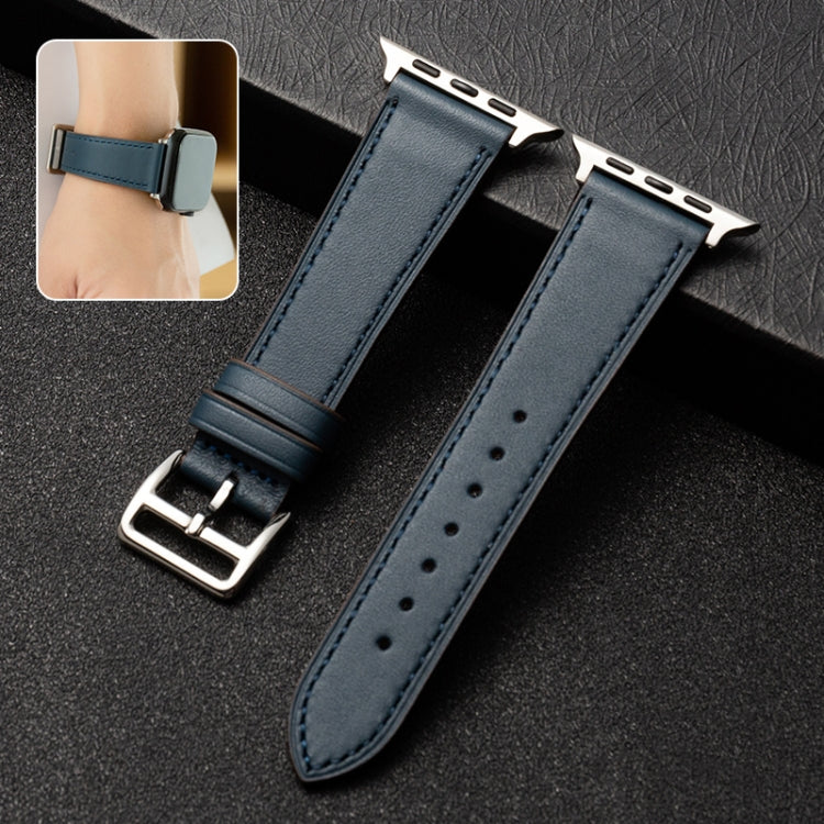สายนาฬิกาหนังวัวธุรกิจ, For Apple Watch Series 6&SE&5&4 44mm / 3&2&1 42mm