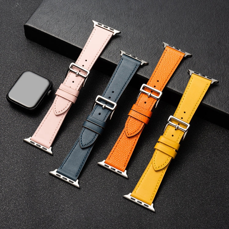 สายนาฬิกาหนังวัวธุรกิจ, For Apple Watch Series 6&SE&5&4 44mm / 3&2&1 42mm