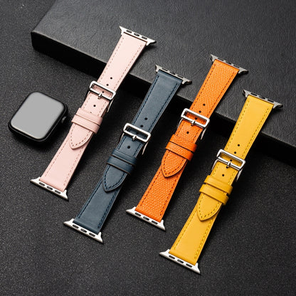 สายนาฬิกาหนังวัวธุรกิจ, For Apple Watch Series 6&SE&5&4 44mm / 3&2&1 42mm