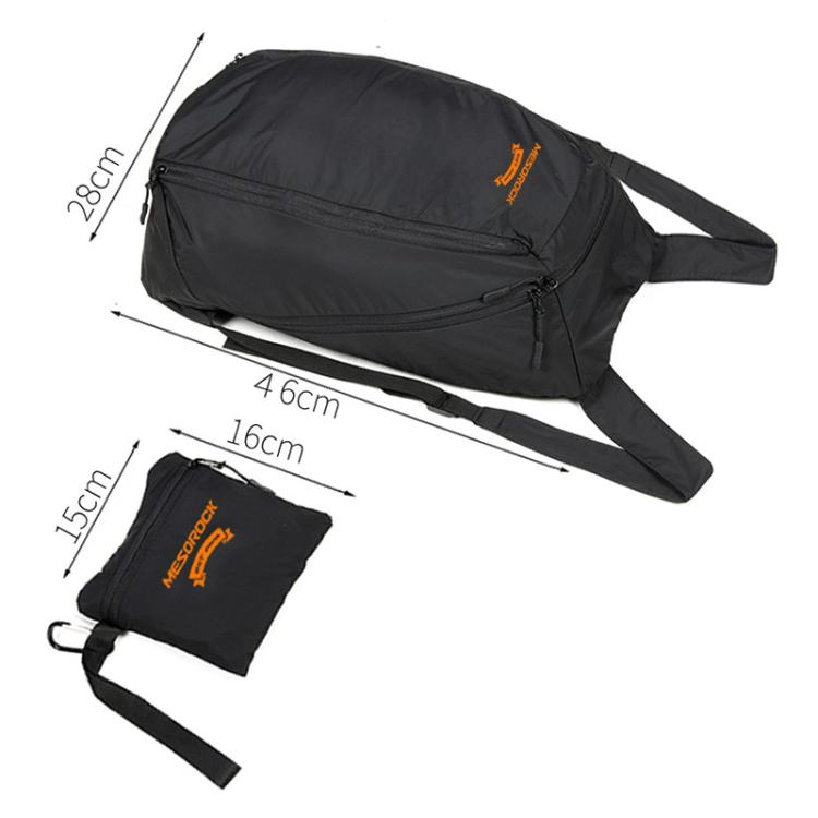 MESOROCK MTXB1015 กระเป๋าใส่หมวกกันน็อคสำหรับขี่มอเตอร์ไซค์ กระเป๋าเป้สะพายหลังไนลอนกันน้ำ, MESOROCK MTXB1015