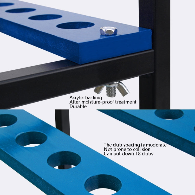 PGM Golf Club Display Stand แร็คสองชั้น 18 หลุม, ZJ006-1