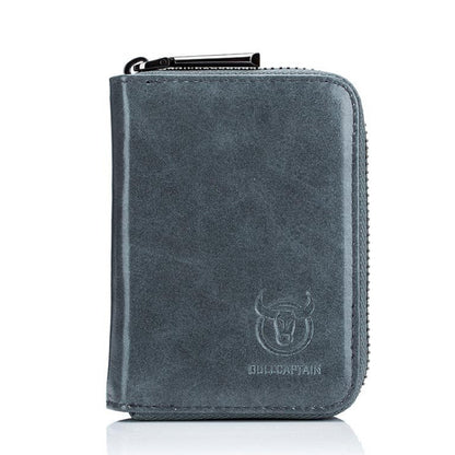 BUFF CAPTAIN 05 Head Layer Leather Card Bag Men Casual Leather Driver'S License Card Package