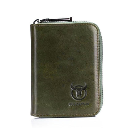 BUFF CAPTAIN 05 Head Layer Leather Card Bag Men Casual Leather Driver'S License Card Package
