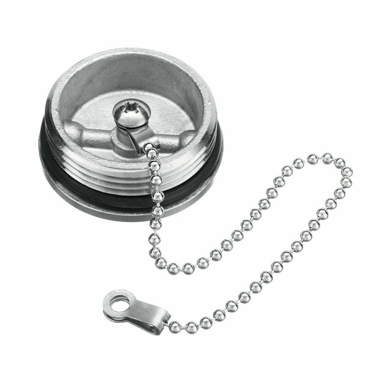 สแตนเลสสตีลเรือเติมฟิลเลอร์เปลี่ยนหมวก + โซ่เรืออุปกรณ์เสริม, Cap + Chain