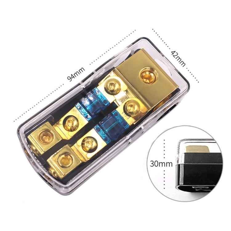 เครื่องเสียงติดรถยนต์ กล่องใส่ฟิวส์ Fuse Liner Fuse Splitter, 1 In 2 Out, 1 In 3 Out, 1 In 4 Out