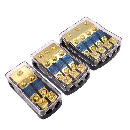 เครื่องเสียงติดรถยนต์ กล่องใส่ฟิวส์ Fuse Liner Fuse Splitter, 1 In 2 Out, 1 In 3 Out, 1 In 4 Out
