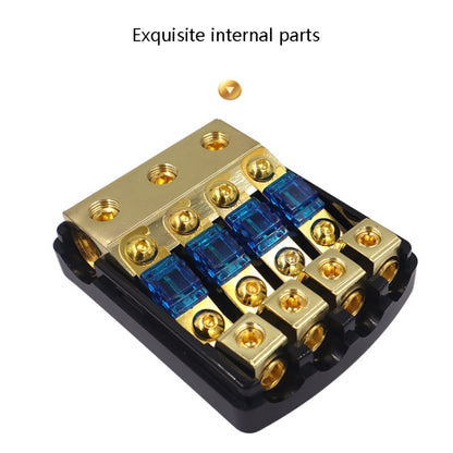 เครื่องเสียงติดรถยนต์ กล่องใส่ฟิวส์ Fuse Liner Fuse Splitter, 1 In 2 Out, 1 In 3 Out, 1 In 4 Out