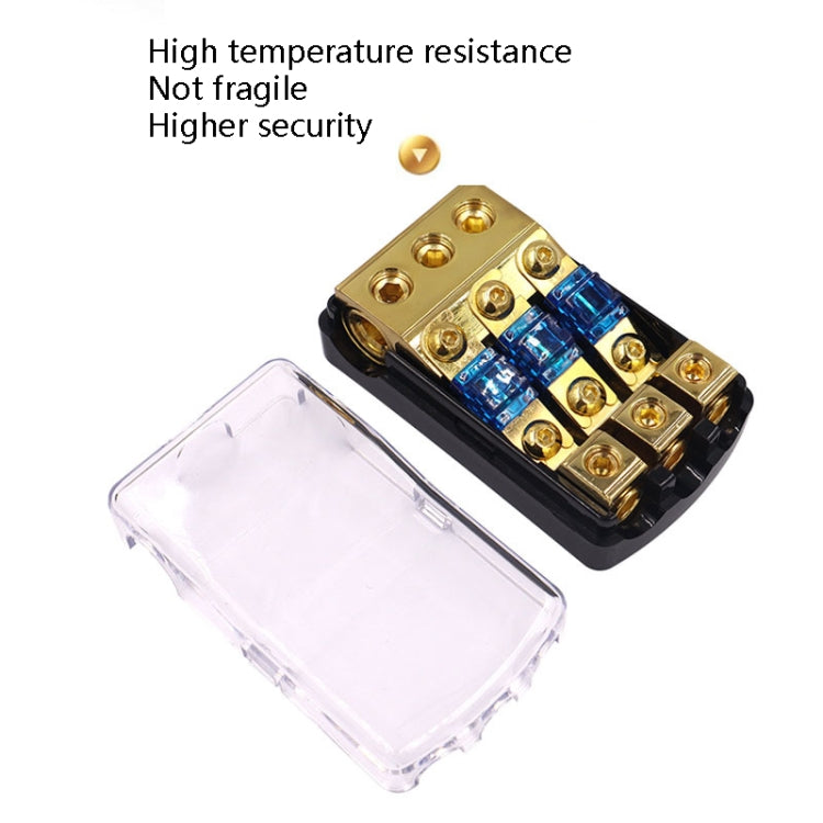 เครื่องเสียงติดรถยนต์ กล่องใส่ฟิวส์ Fuse Liner Fuse Splitter, 1 In 2 Out, 1 In 3 Out, 1 In 4 Out