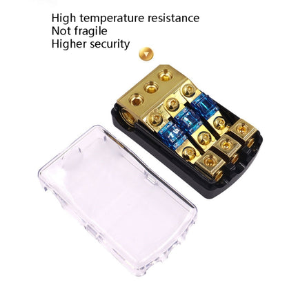 เครื่องเสียงติดรถยนต์ กล่องใส่ฟิวส์ Fuse Liner Fuse Splitter, 1 In 2 Out, 1 In 3 Out, 1 In 4 Out