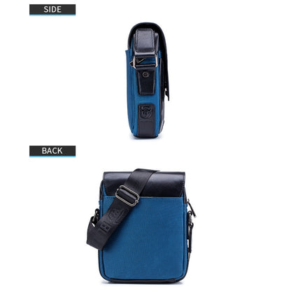BUFF CAPTAIN 999 Men Leather Diagonal Bag First-Layer Cowhide Multi-Function Shoulder Bags