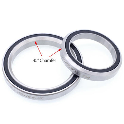 ZH411 ซ่อมหูฟังจักรยานแบริ่งหูฟังแบริ่ง, 2 PCS 41mm, 2 PCS 41.8mm, 47mm, 52mm