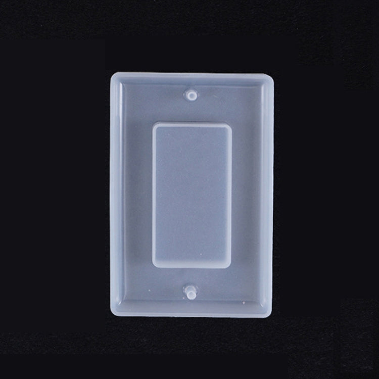 3 PCS Crystal Epoxy Mirror Porous Socket Button Data Line Switch Panel แม่พิมพ์ซิลิโคน, Style One, Style Two, Style Three, Style Four, Style Five, Style Six