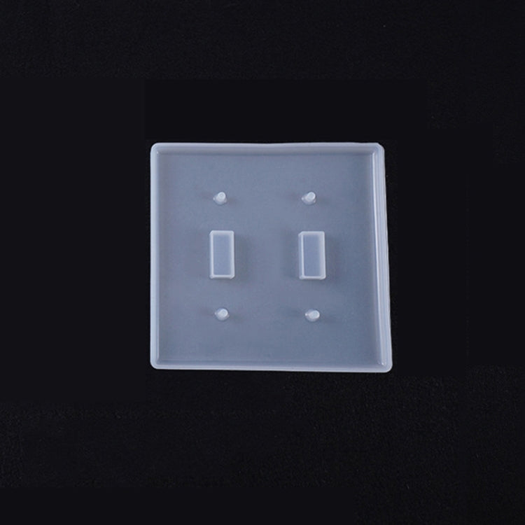 3 PCS Crystal Epoxy Mirror Porous Socket Button Data Line Switch Panel แม่พิมพ์ซิลิโคน, Style One, Style Two, Style Three, Style Four, Style Five, Style Six