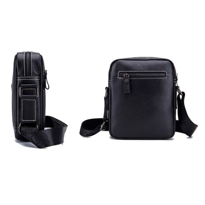 BUFF CAPTAIN 228 Men Leather Shoulder Bag First-Layer Cowhide Casual Mini Diagonal Bag