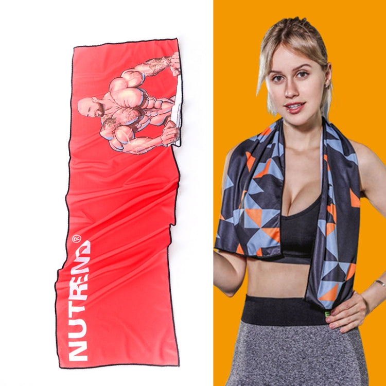 ยิมกีฬาเย็นรู้สึกเย็นดูดซับเหงื่อผ้าเย็นแห้งเร็ว, Quick-Drying Towel, Size: 100 x 30cm(Music Festival), Quick-Drying Towel, Size: 100 x 30cm(Fire), Quick-Drying Towel, Size: 100 x 30cm(Geometric Triangle), Quick-Drying Towel, Size: 100 x 30cm(Bandit)  ...