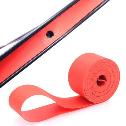 20 PCS Road Mountain Bike Anti-Stab Tyre Pad ชุดล้อจักรยาน PVC Spoke Lining Tape, Red, Yellow